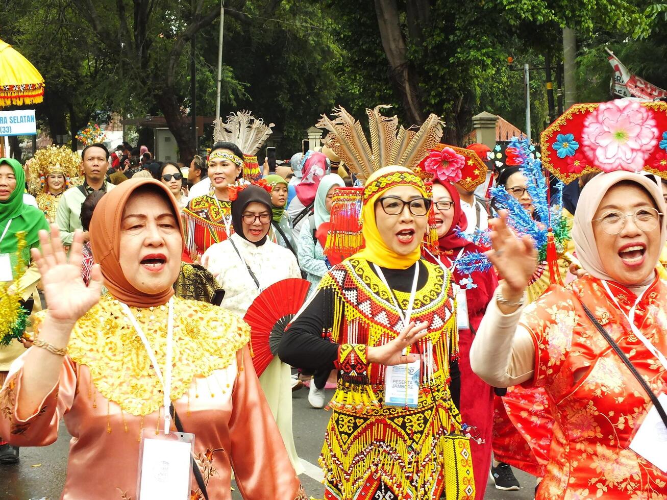 Surakarta City, Central Java, Indonesia, May 15, 2024. Tourist ... image.