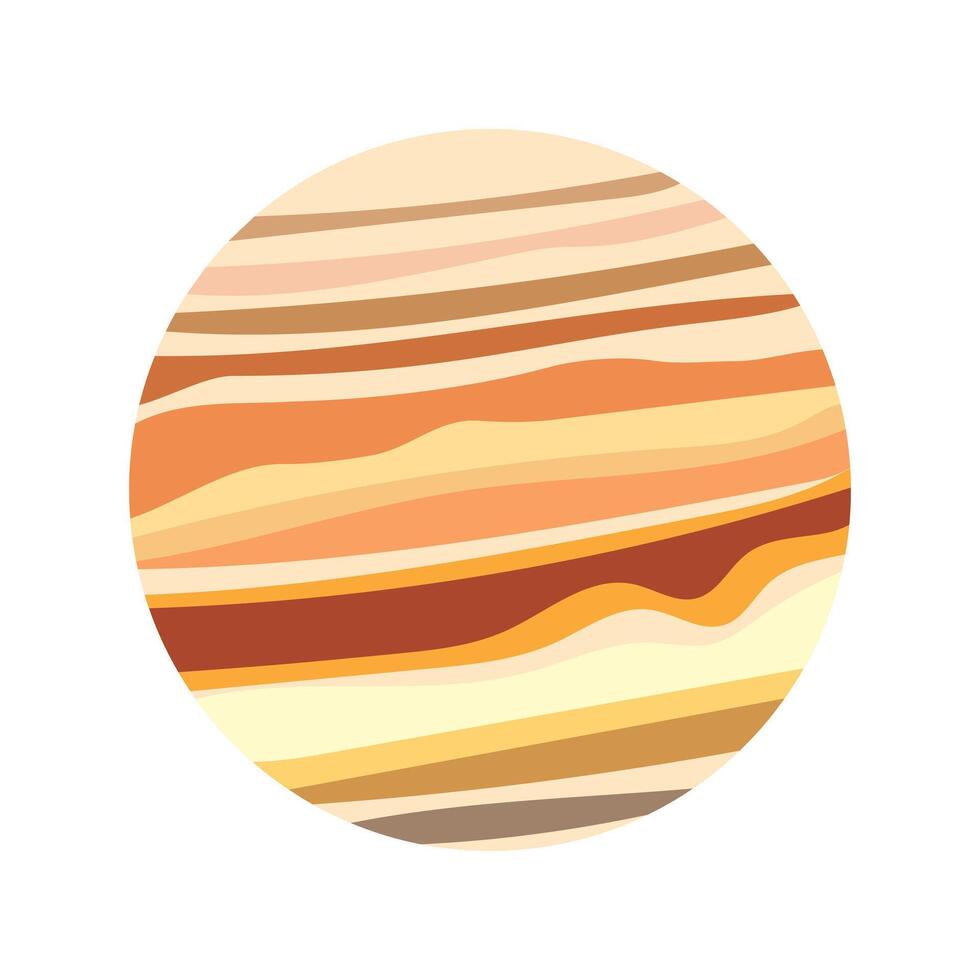 Jupiter planet space vector