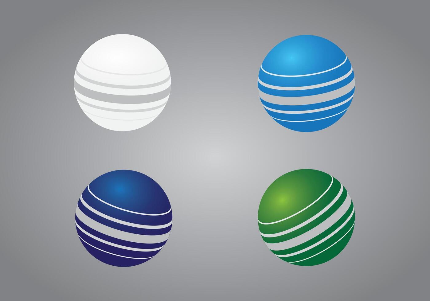Colorful cricket balls on dark background vector