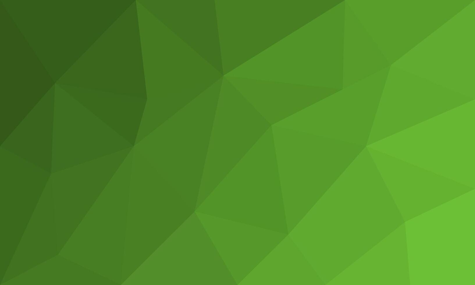 Beautiful abstract geometric triangular low poly background design. Gradient on sea green color vector