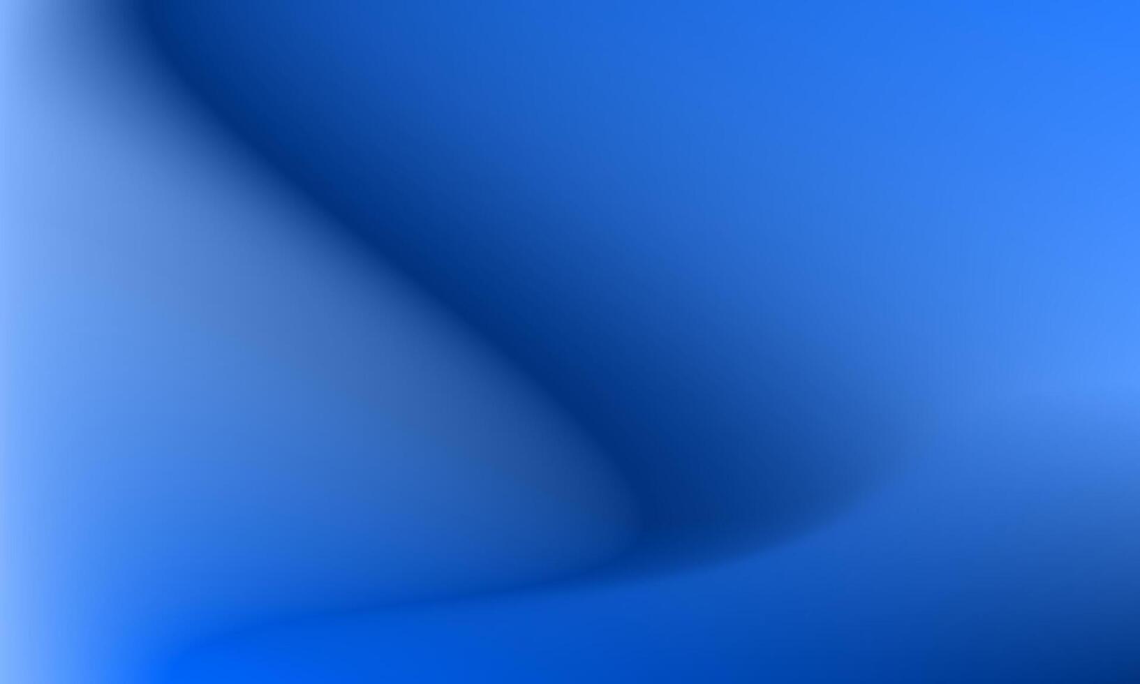Modern abstract background illustration. Delicate atmosphere template with blurred cobalt blue colors for banner, surface, advertising, display, decoration vector