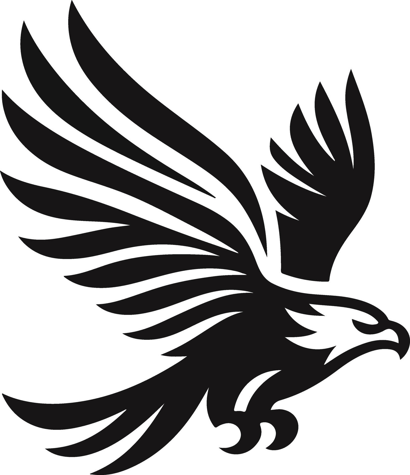 Bird black illustration 46802860 Vector Art at Vecteezy