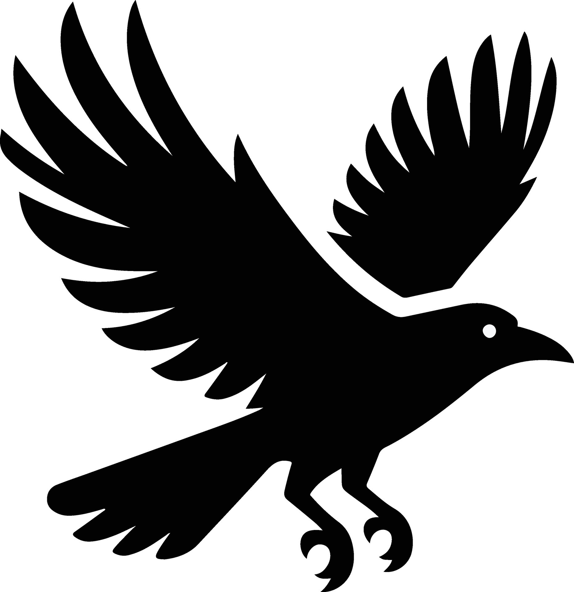 Bird black illustration 46802875 Vector Art at Vecteezy