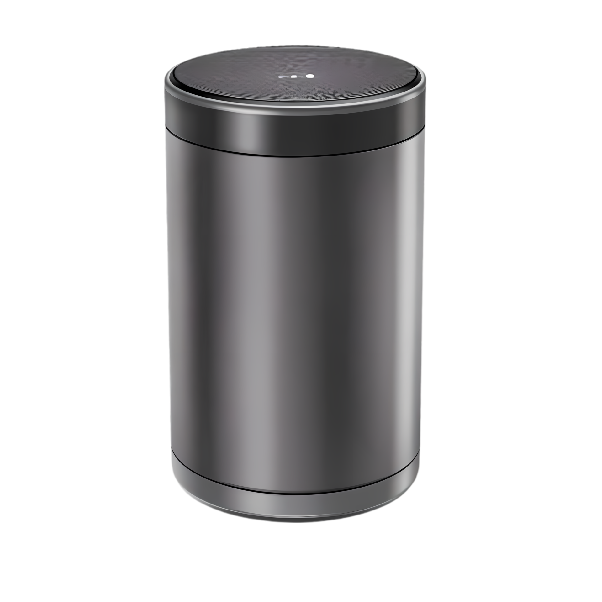 Sleek Gray Metal Container 46803075 PNG
