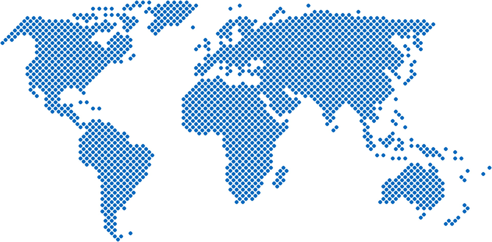 Round edge square shape world map. png