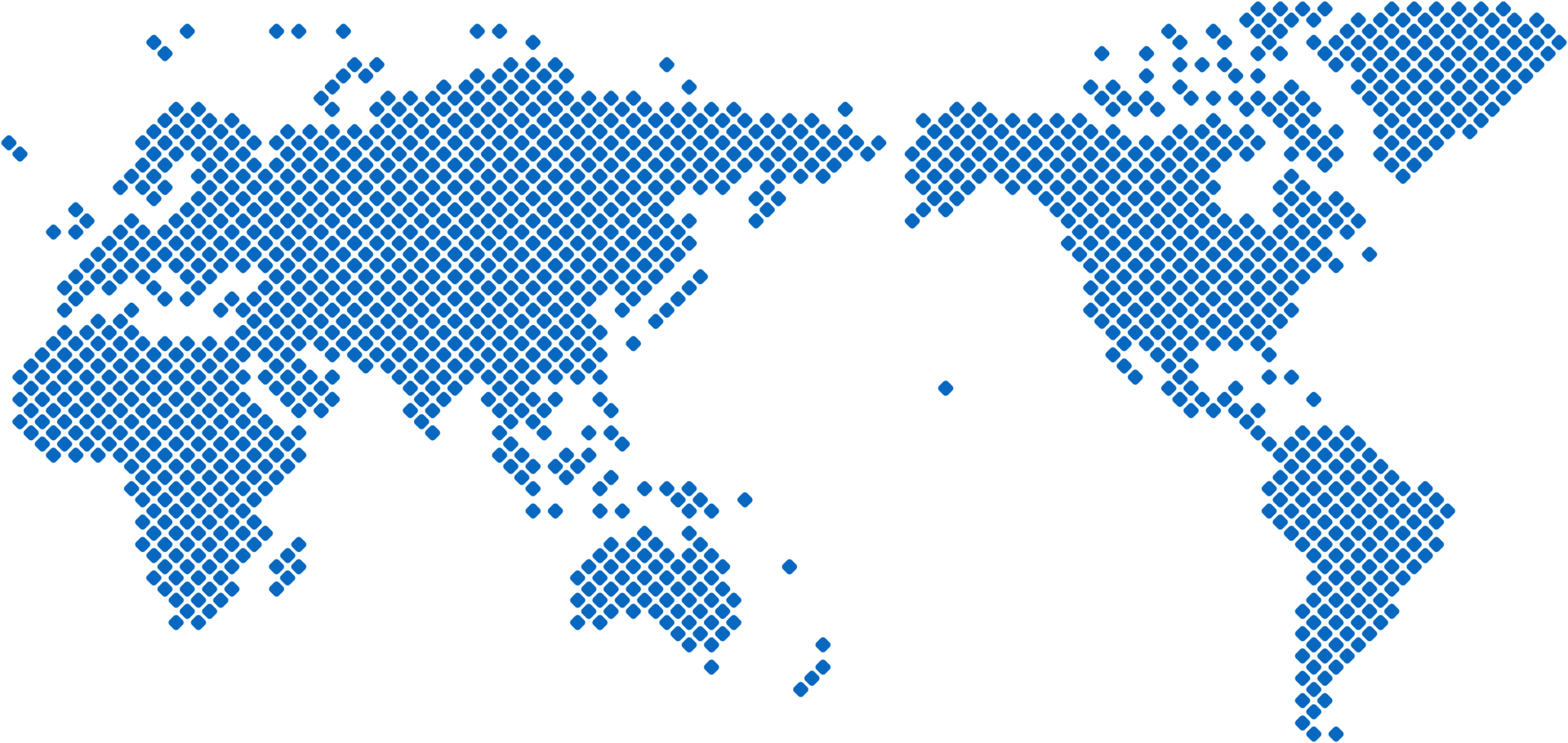 Round edge square shape world map. png