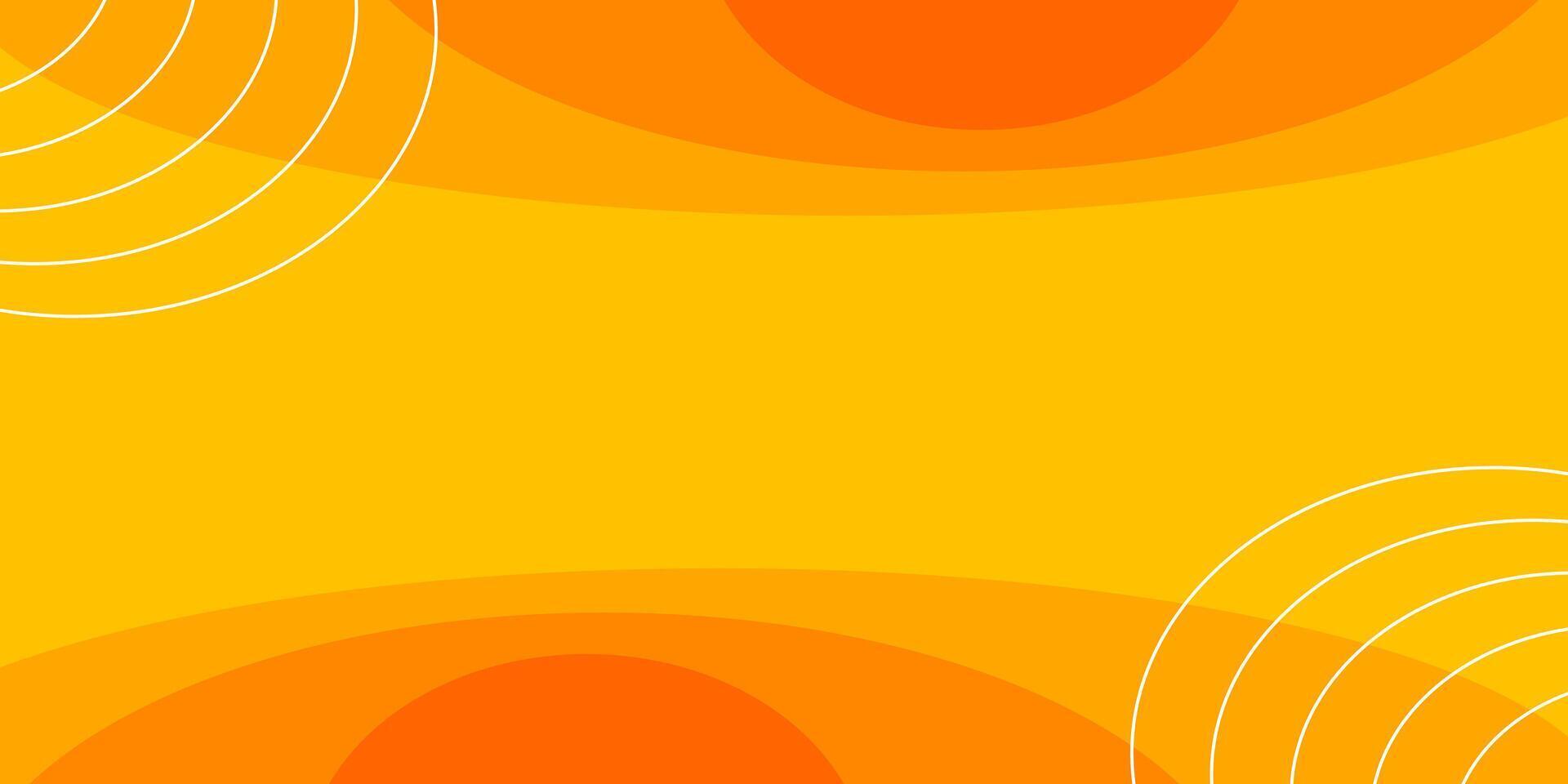 summer artistic orange background. design for banner, greeting card, poster, cover, web, social media. vector