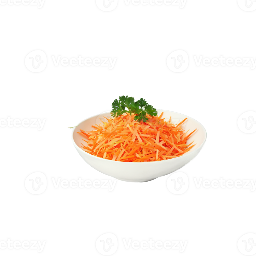 Creamy coleslaw shredded cabbage and carrots tangy dressing parsley garnish Culinary and Food concept Final png