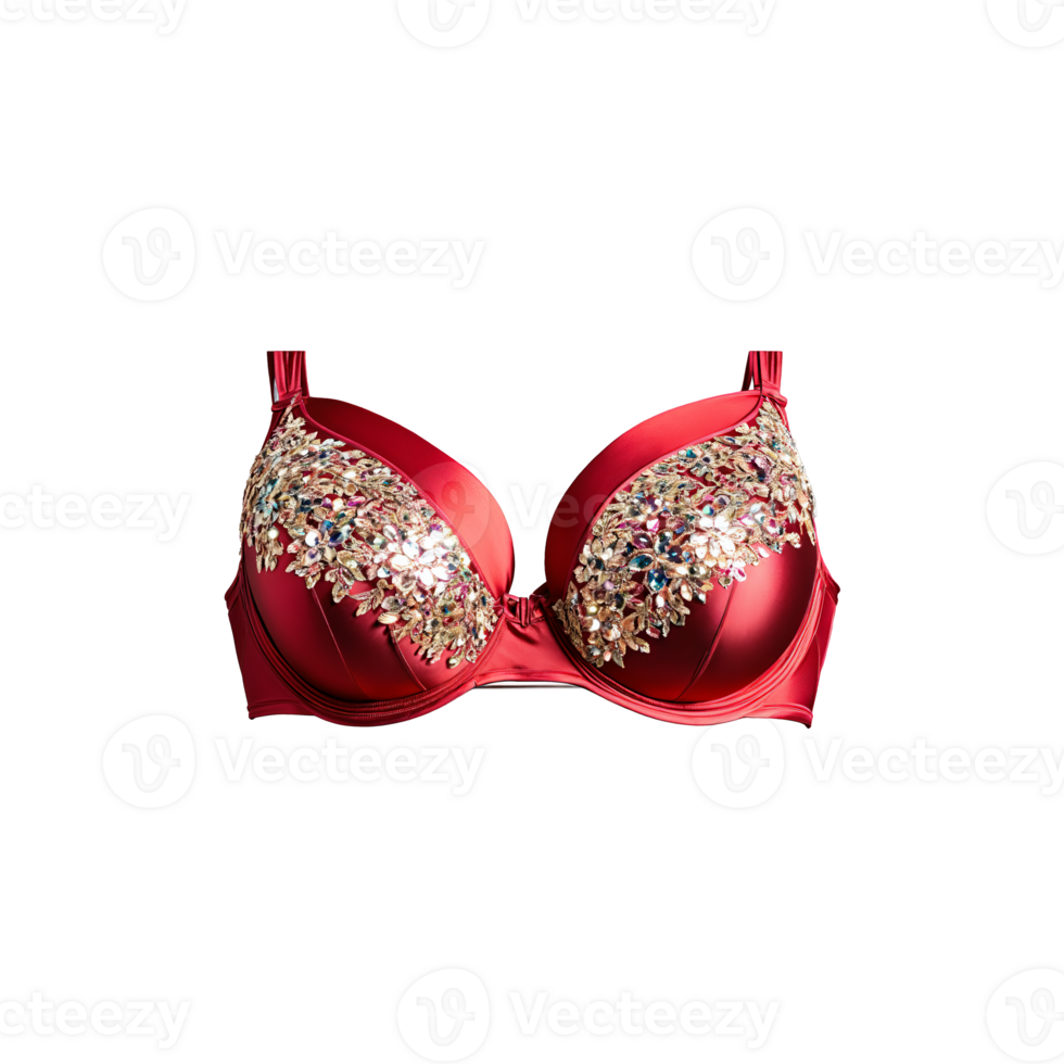 Glamorous sequined push up bra sparkling brilliantly rich jewel tones red carpet ready png