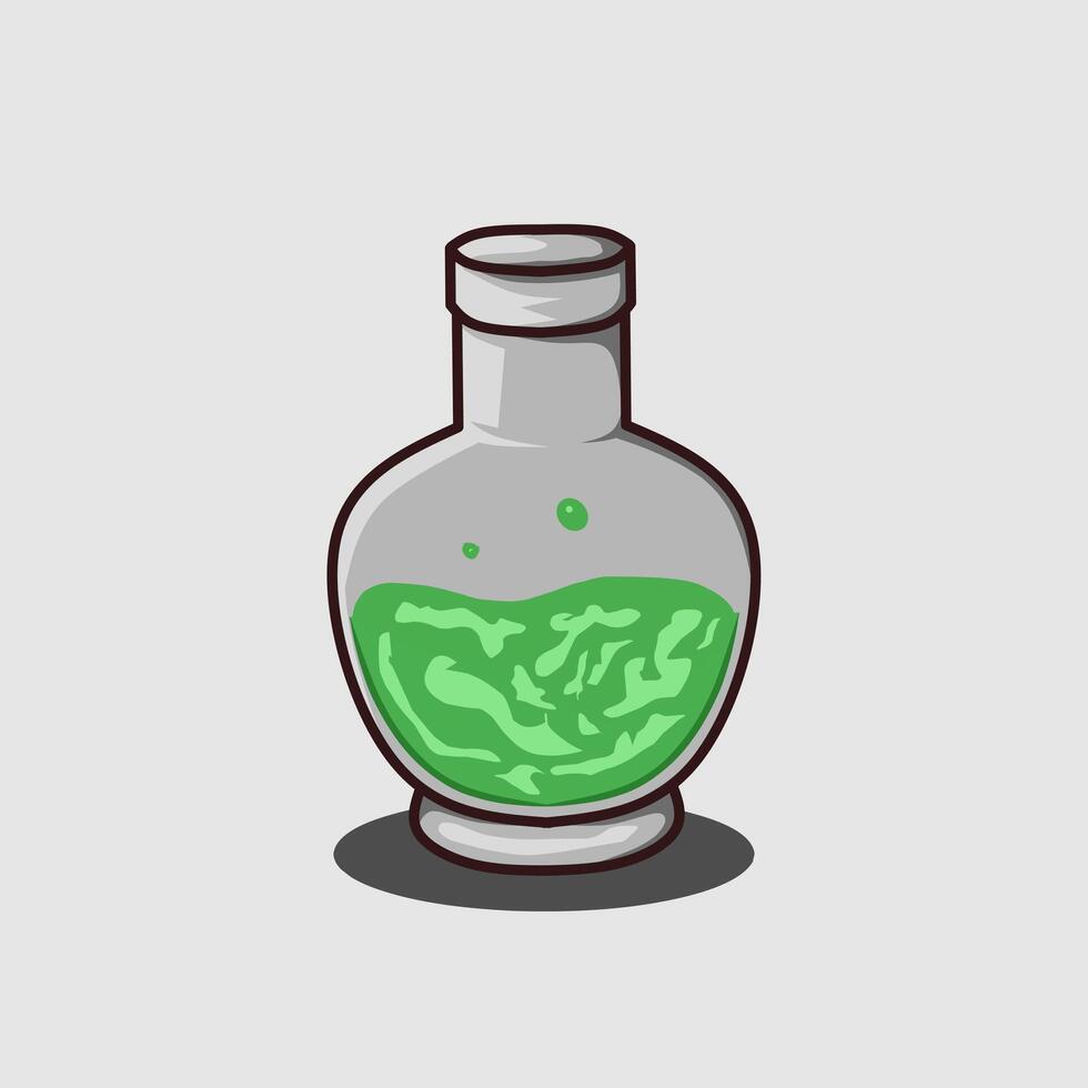 potion bottle logo or symbol vector