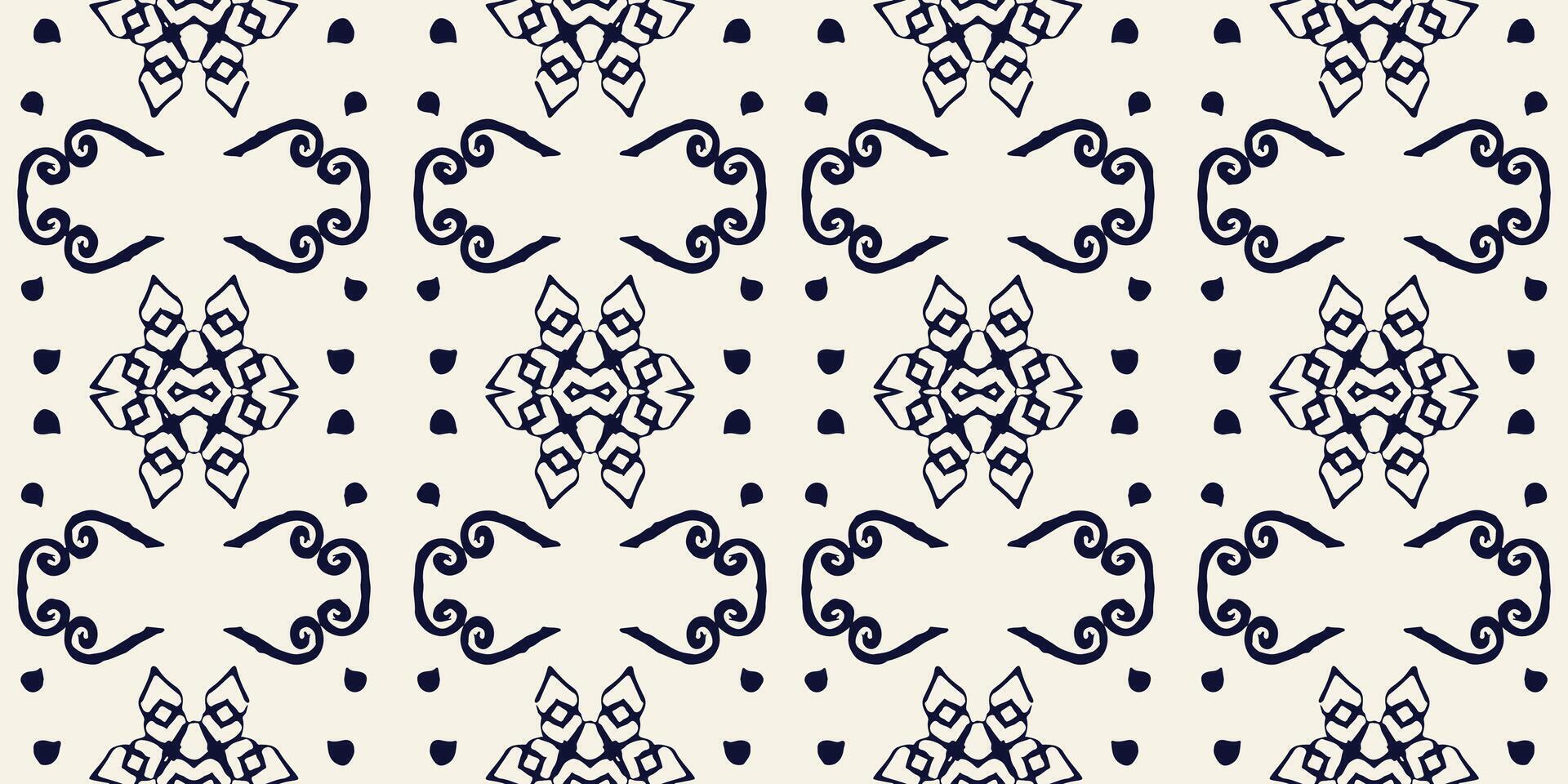 Seamless batik pattern,Seamless tribal batik pattern,and Seamless colorful pattern resemble ethnic boho, Aztec,and ikat styles.designed for use in wallpaper,fabric,curtain,carpet,Batik Embroidery vector
