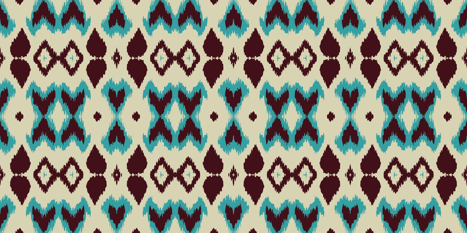 Seamless batik pattern,Seamless tribal batik pattern,and Seamless colorful pattern resemble ethnic boho, Aztec,and ikat styles.designed for use in wallpaper,fabric,curtain,carpet,Batik Embroidery vector