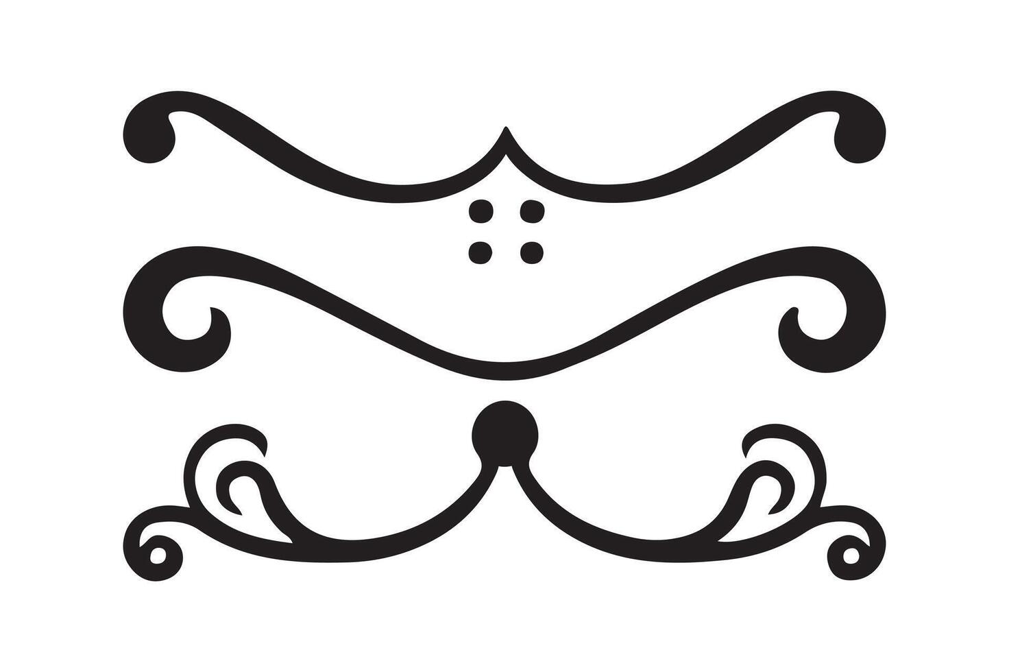 decorative corners and vector