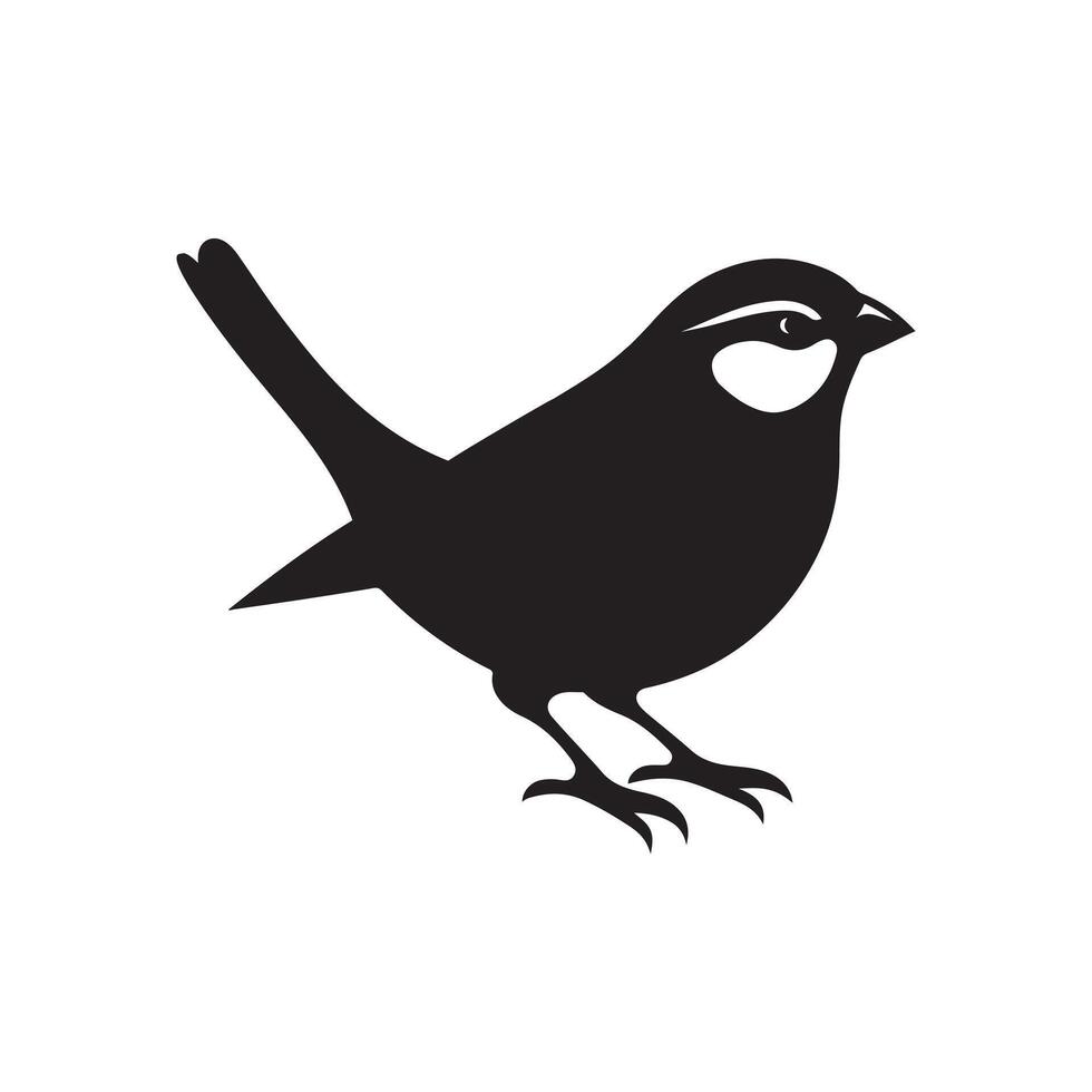 sparrow art illustration vector