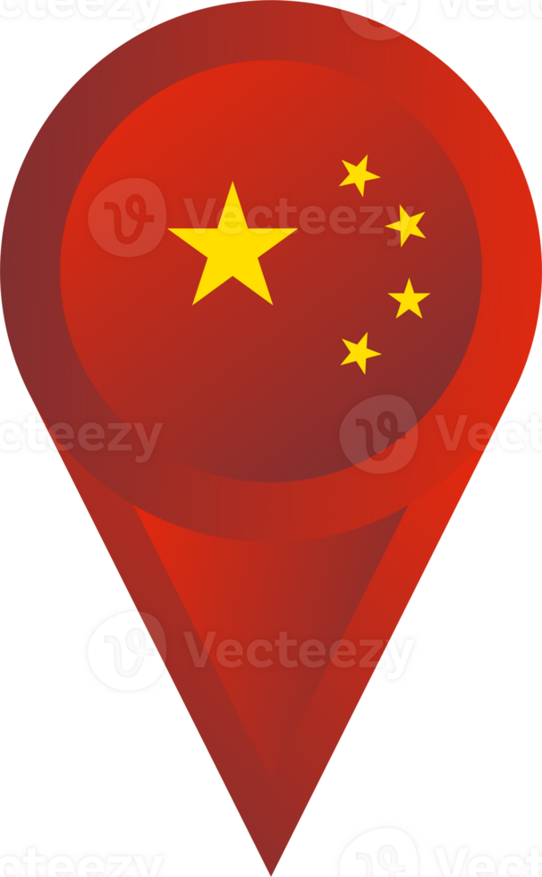 China pin map location png