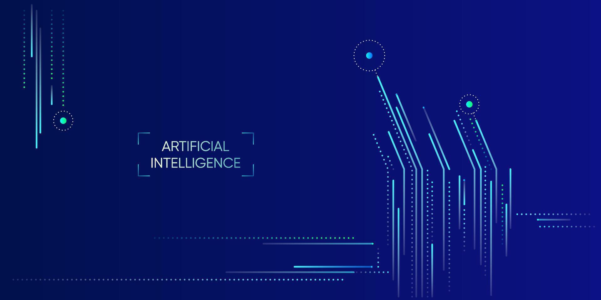 Illustration of abstract stream information with line and dot. Big data, technology, AI, data transfer, data flow, large language model, LLM vector