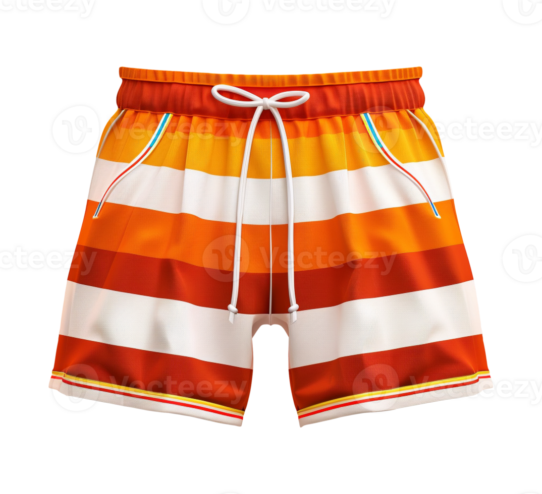 Sea and pool short swimming clothes isolated png