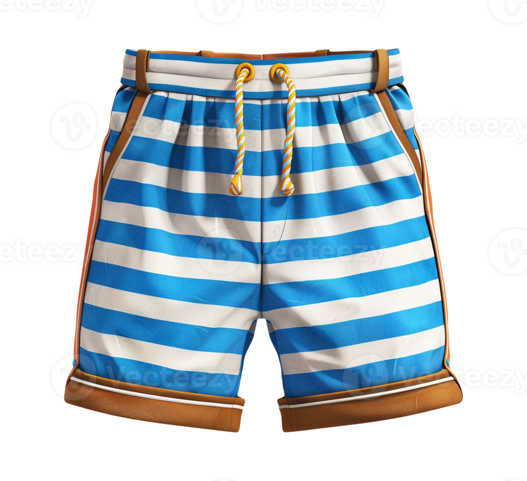 Sea and pool short swimming clothes isolated png
