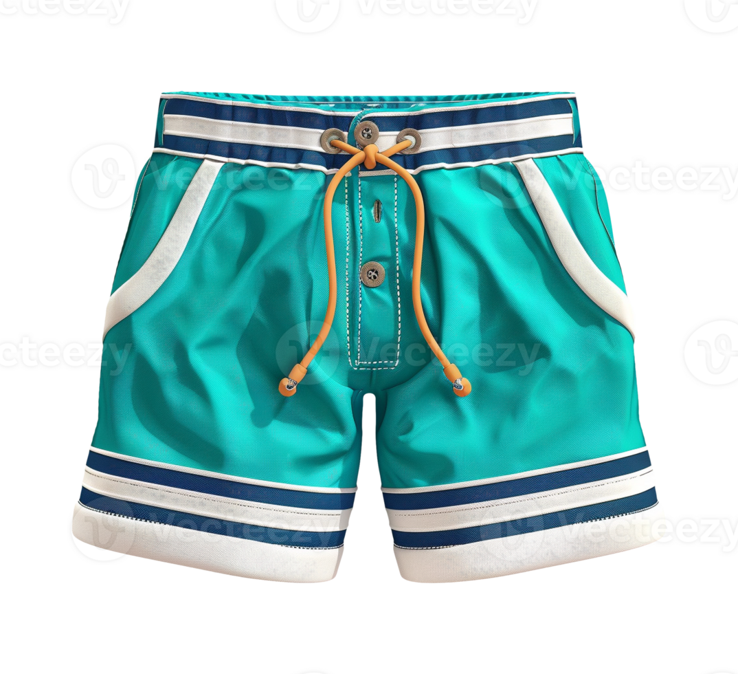 Sea and pool short swimming clothes isolated png