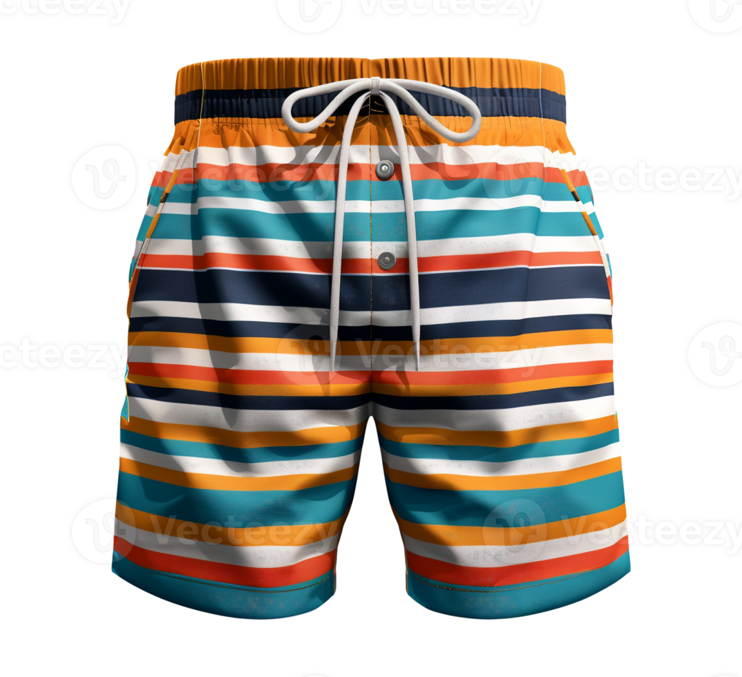 Sea and pool short swimming clothes isolated png