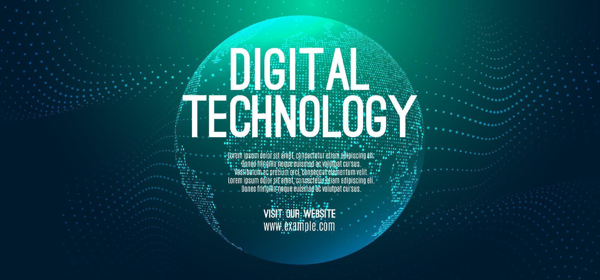 Digital technology speed connect blue green background, cyber nano information, abstract communication, innovation future tech data, internet network connection, Ai big data, line dot illustration vector