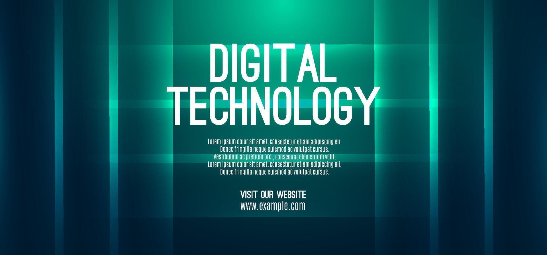 Digital technology speed connect blue green background, cyber nano information, abstract communication, innovation future tech data, internet network connection, Ai big data, line dot illustration vector