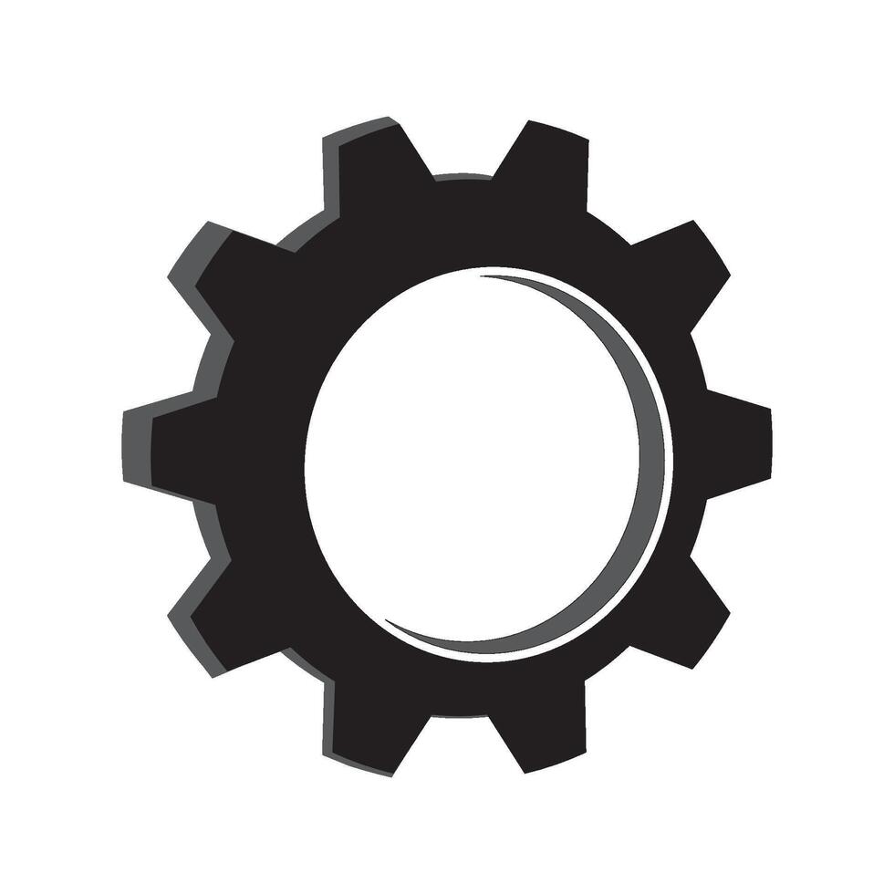 gear icon illustration design template vector