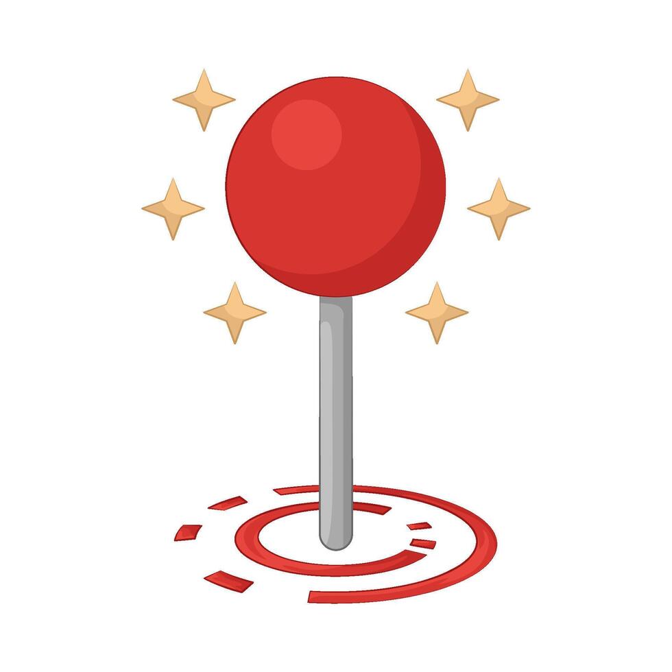 Illustration of location pin vector