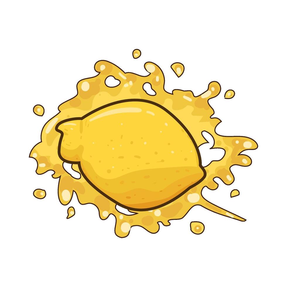 Illustration of lemon vector