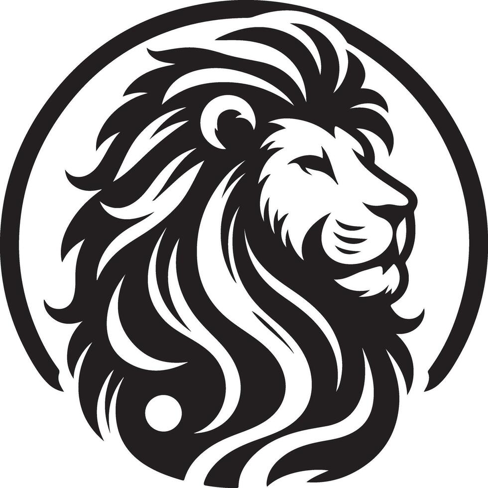 Lion Silhouette illustration vector