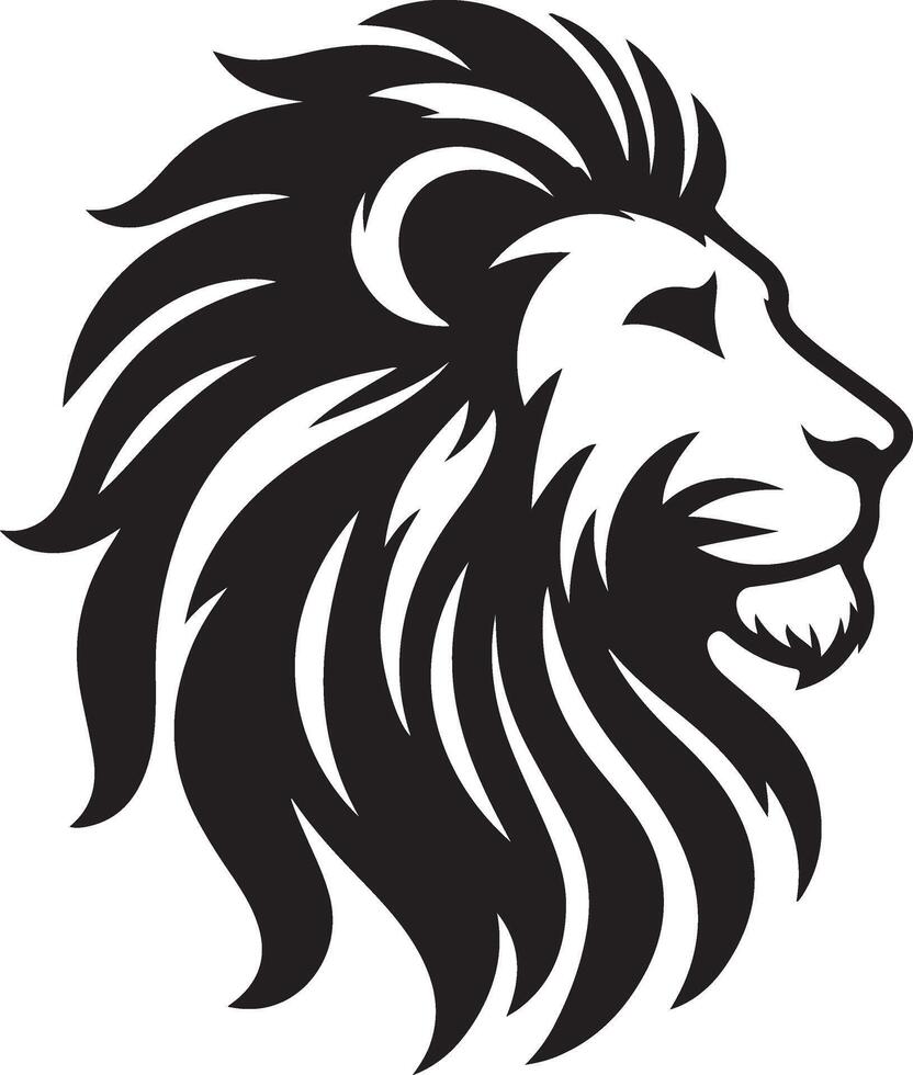 Lion Silhouette illustration vector