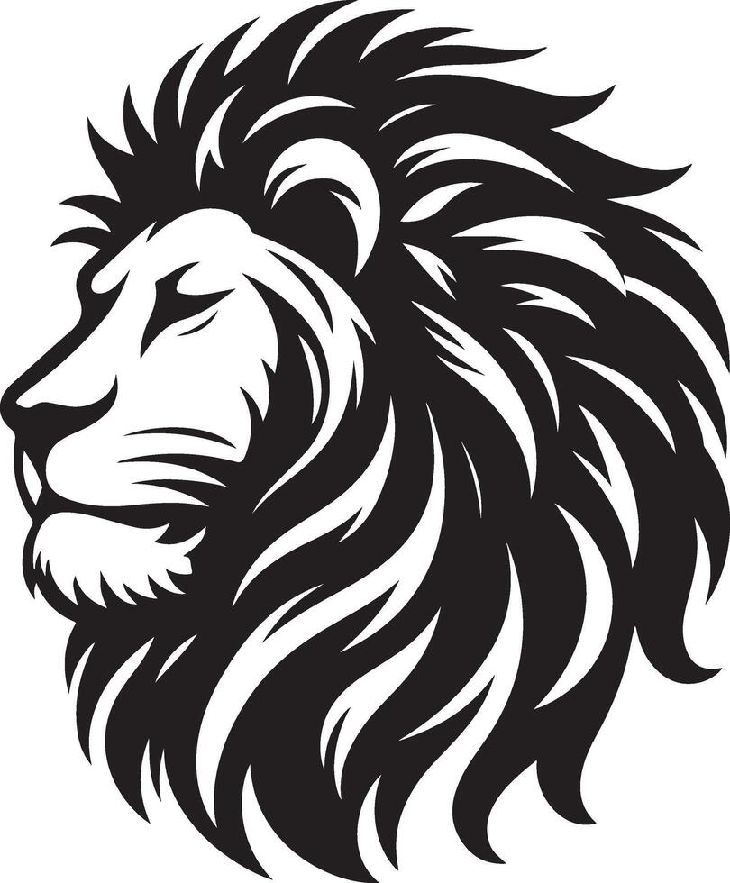 Lion Silhouette illustration vector
