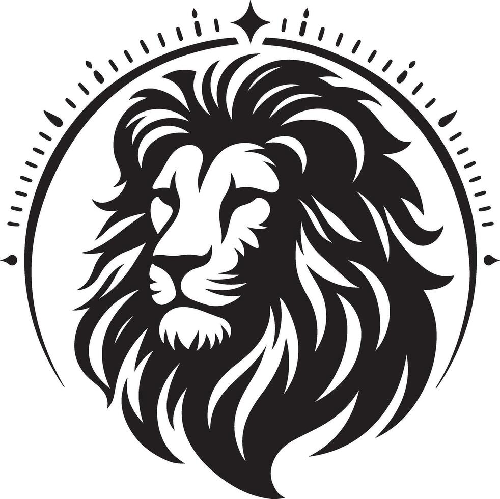 Lion Silhouette illustration vector