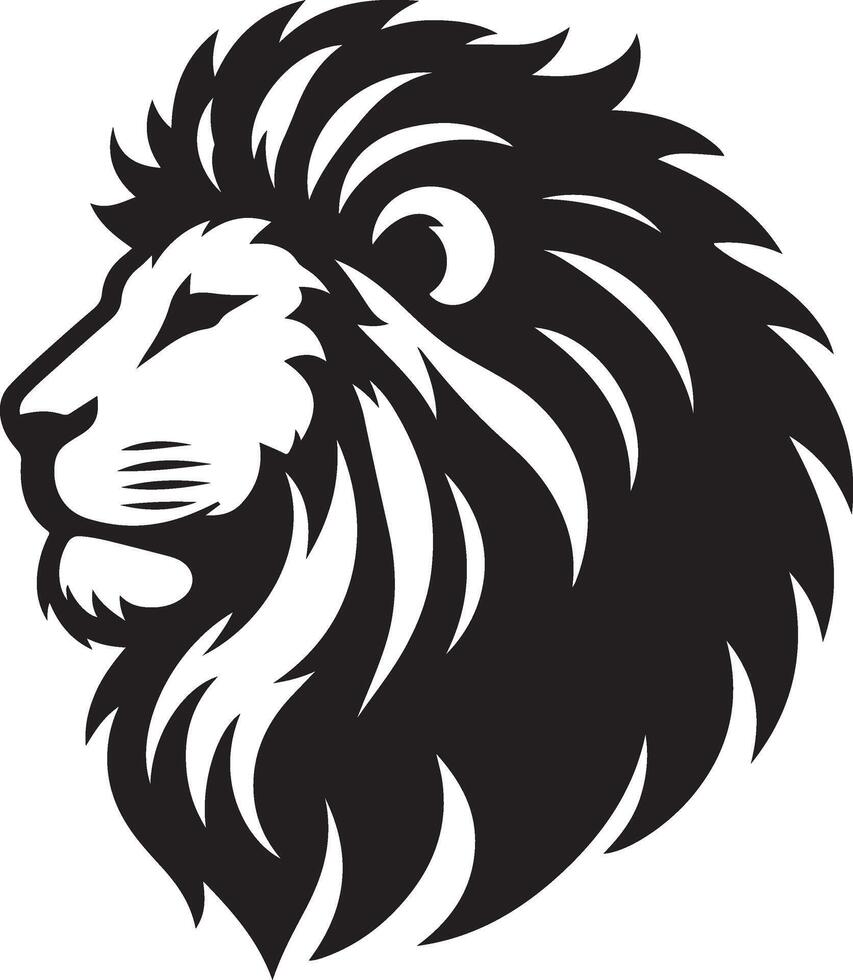 Lion Silhouette illustration vector