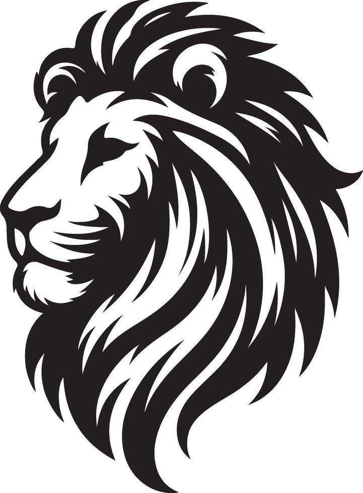 Lion Silhouette illustration vector