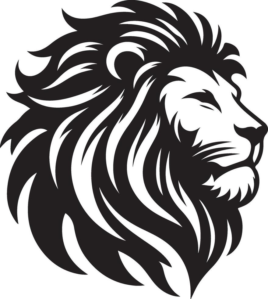 Lion Silhouette illustration vector