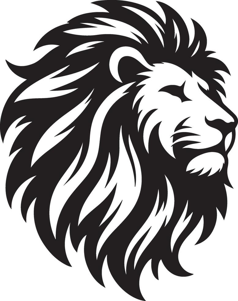 Lion Silhouette illustration vector