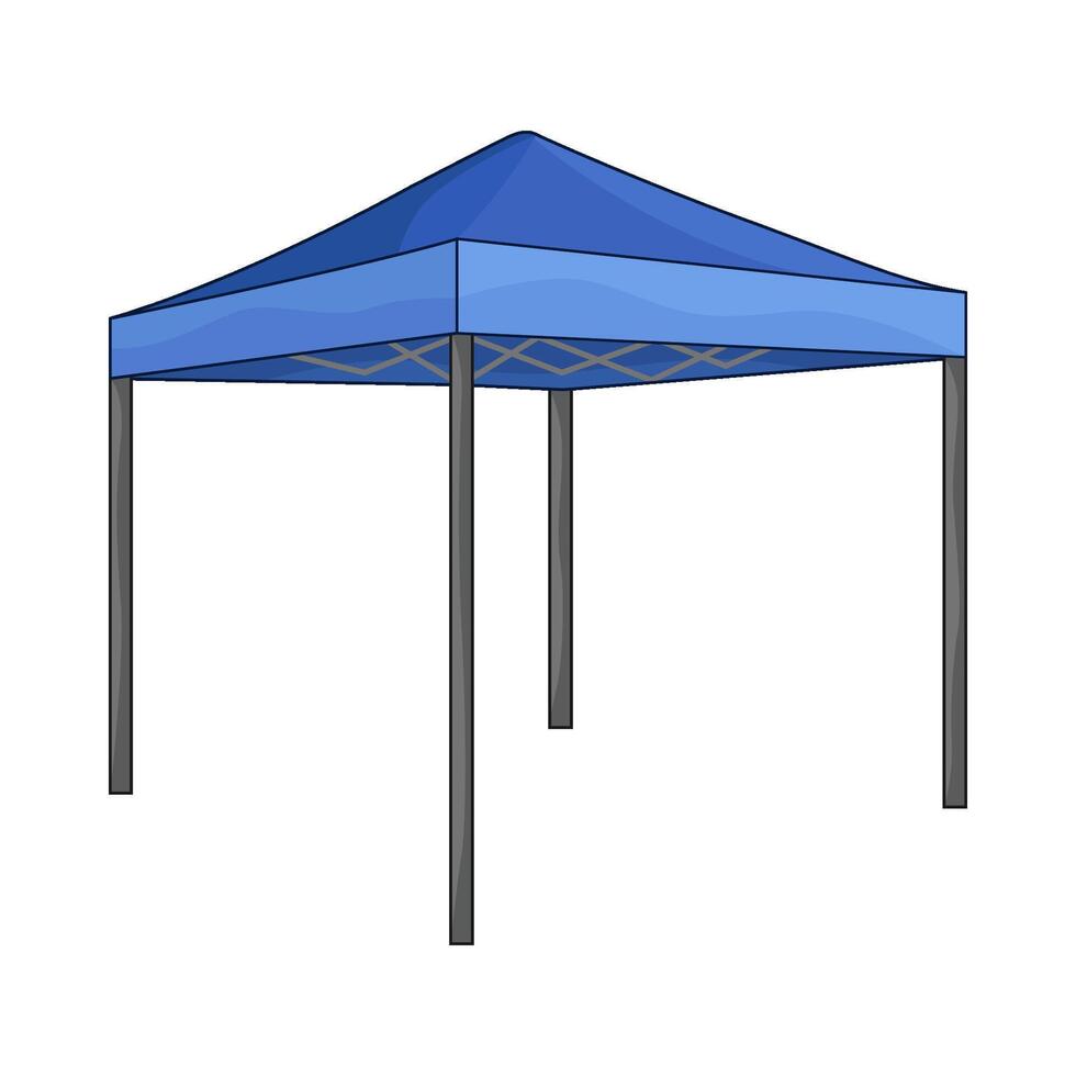 illustration of canopy vector