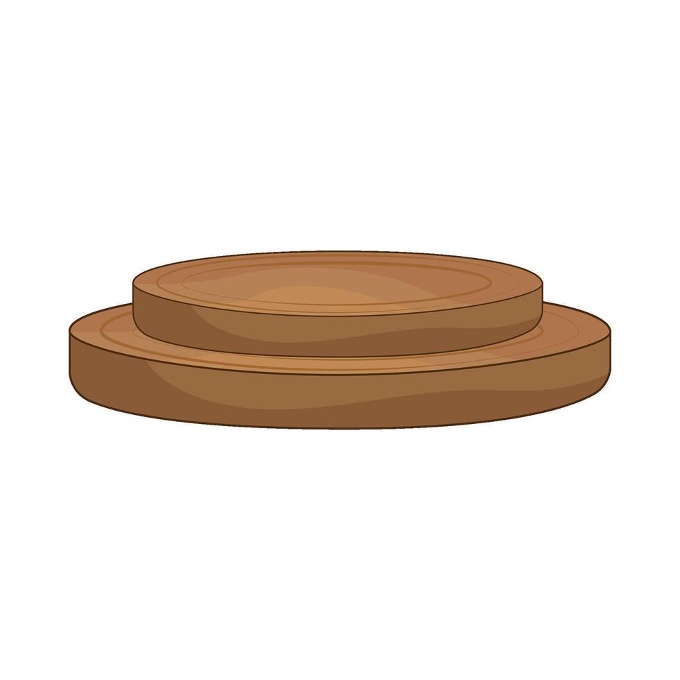 illustration of cutting board vector