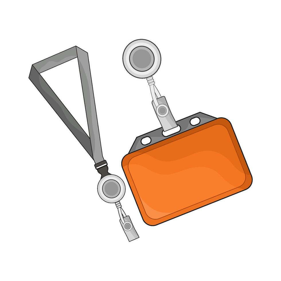 illustration of id card vector