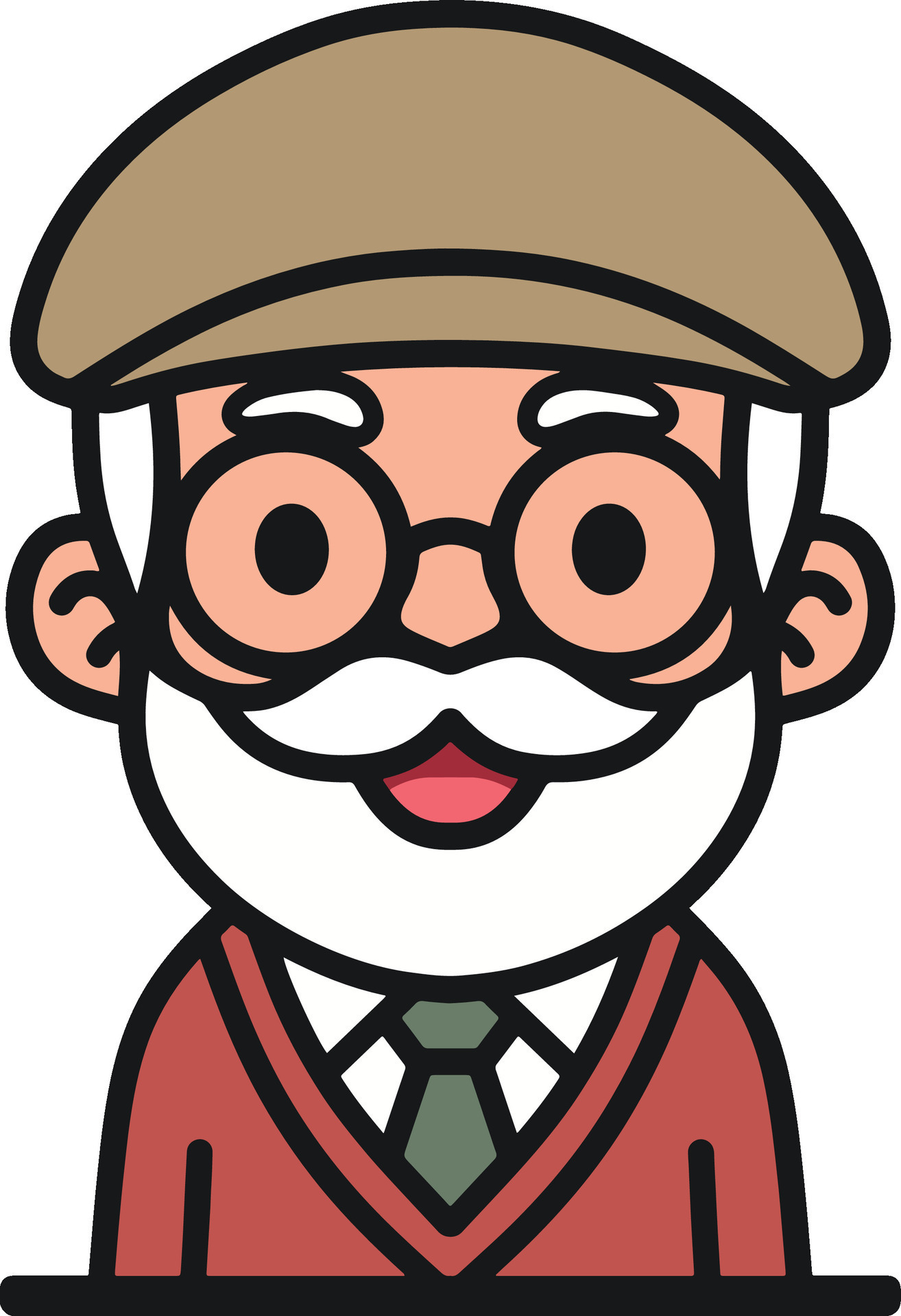 Old people cartoon illustration 46810803 Vector Art at Vecteezy