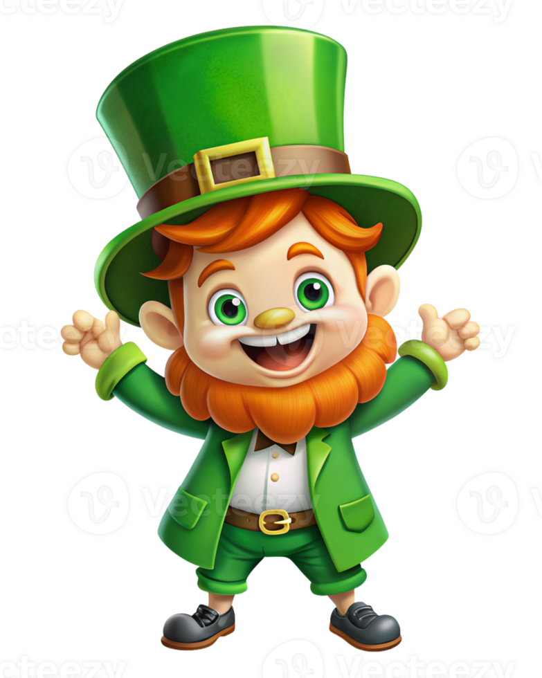 Cute cartoon St Patricks Day png
