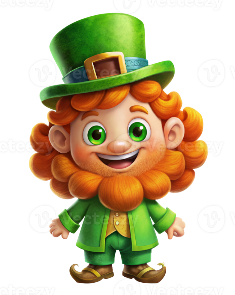 Cute cartoon St Patricks Day png