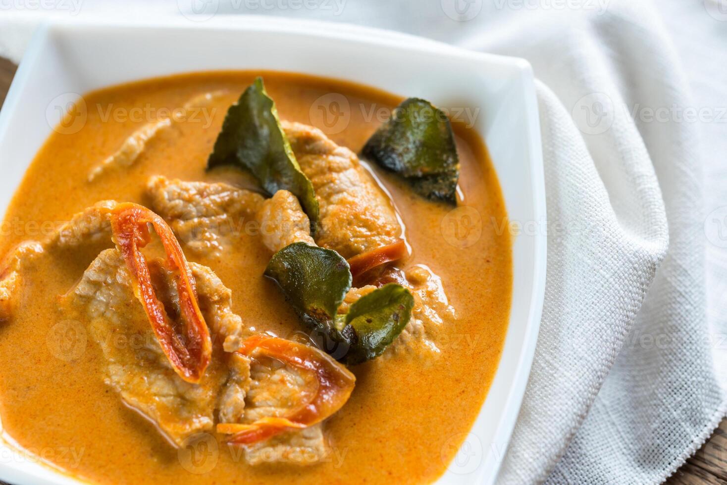 Thai panang curry photo