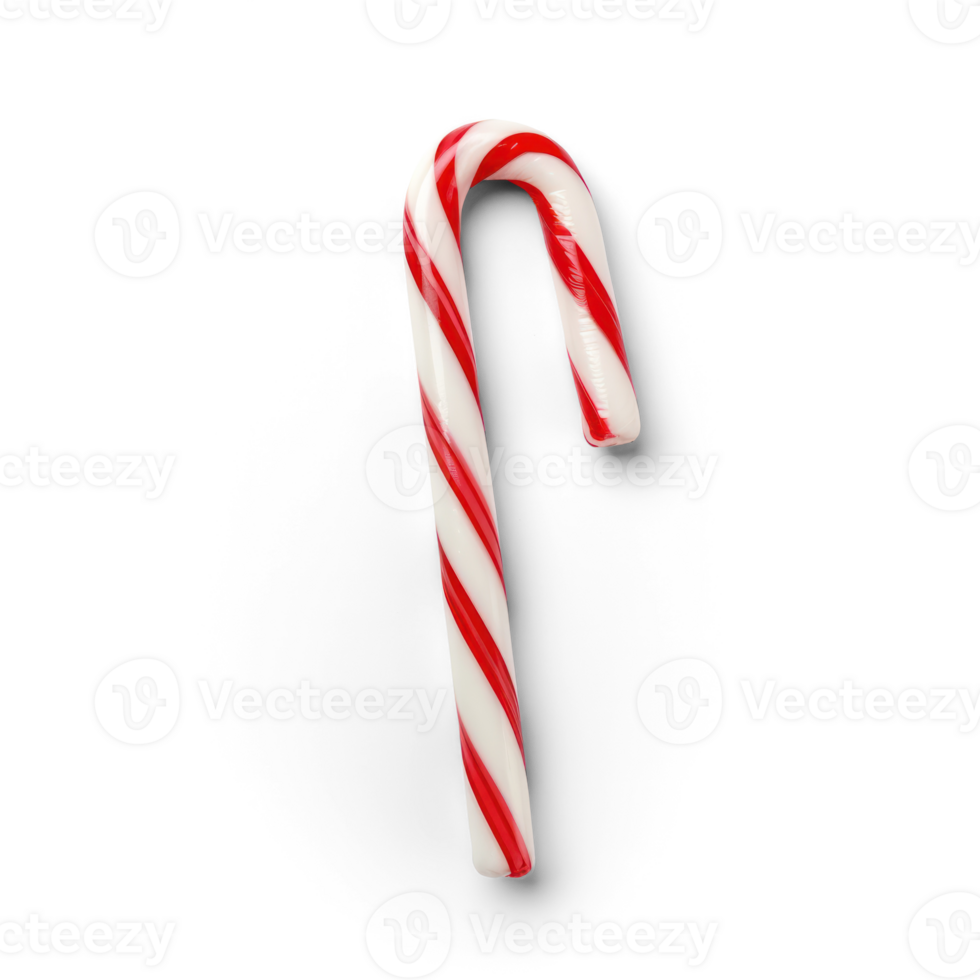 a candy cane on a transparent background png