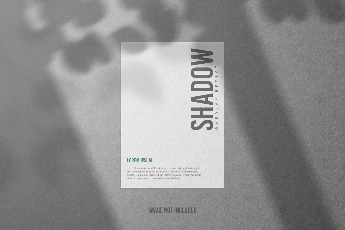 Shadow Overlay with White Paper and Gray Texture vol 28 psd