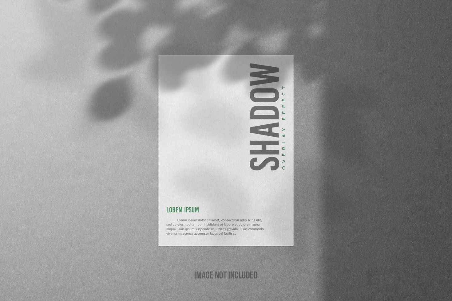 Shadow Overlay with White Paper and Gray Texture vol 29 psd
