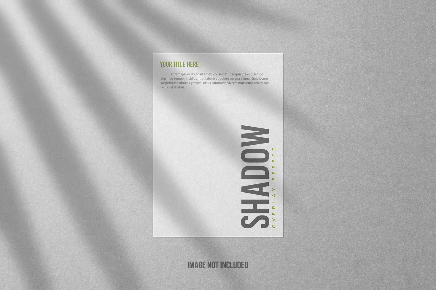 Shadow Overlay with White Paper and Gray Texture vol 23 psd