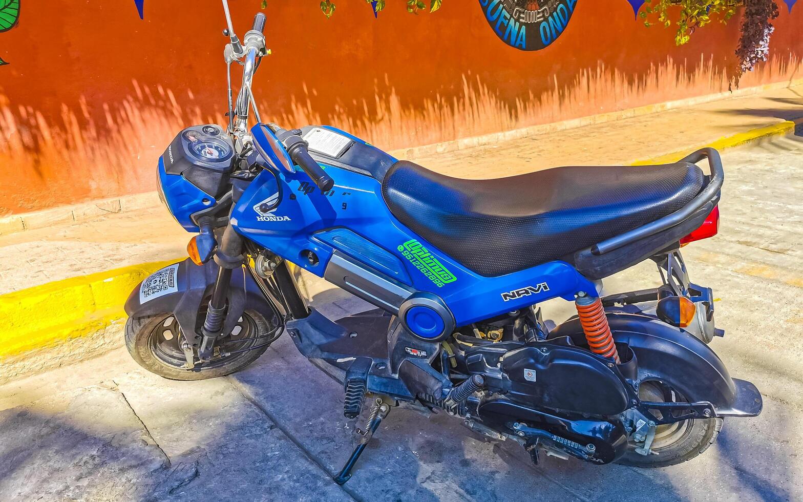 Puerto Escondido Oaxaca Mexico 2023 Scooters Motorcycles Motorbikes Outdoor in Puerto Escondido Mexico. photo