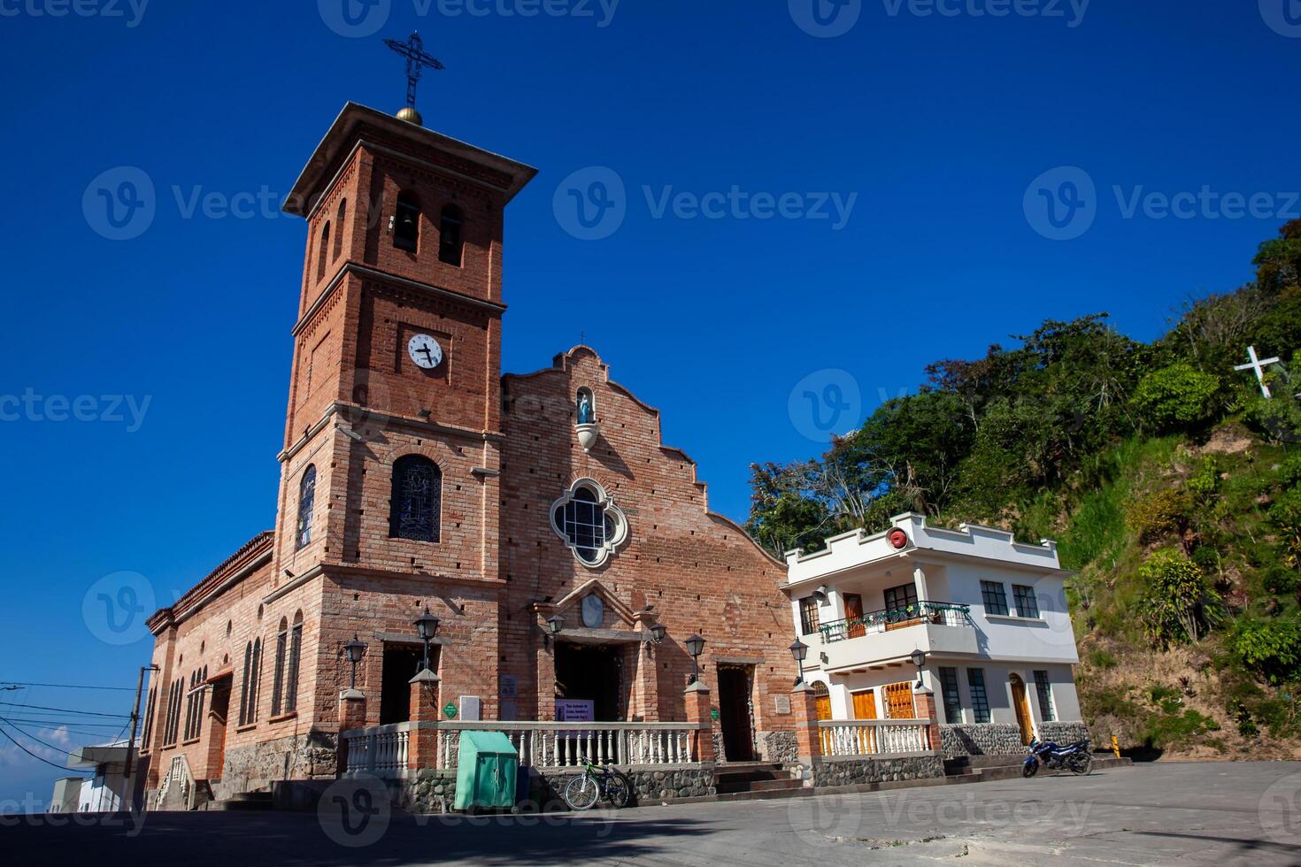 Historical famous Sanctuary of San Antonio de Arma located in corregimiento of Arma in the Municipality of Aguadas in Caldas, Colombia. photo